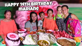 HAPPY BIRTHDAY SA KAPATID NI JESSEL NA SI MARIANE