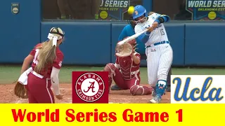 #14 Alabama vs #6 UCLA Softball Highlights, 2024 NCAA World Series Game 1