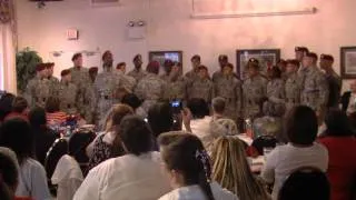 82nd Airborne All American Chorus Singing God Bless the USA