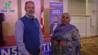 Conservative Party of BC Event by Zeeshan Wahla in Surrey - Coverage by Media Waves Live