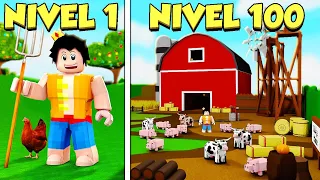 ¡PASAMOS de GRANJA NOOB a GRANJA PRO en ROBLOX! 🚜😱 GASTO +40.000 ROBUX 😭 (Farm Life Tycoon)