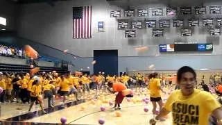 World's largest dodgeball game - 1,745 people