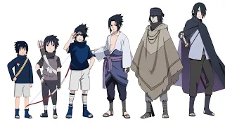 Sasuke Uchiha All Forms | Naruto to Boruto | Sasuke Evolution