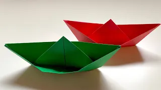 How to make an Origami Boat| easy paper Boat