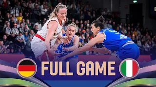 Germany v Italy | Full Basketball Game | FIBA Women's EuroBasket 2025 Qualifiers