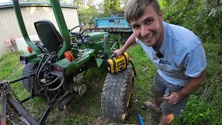 The Most Demanding Task for my John Deere Compact Tractor