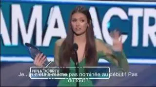 People's Choice Awards 2012 Nina Dobrev Favorite TV Drama Actress VOSTFR