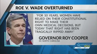 NC lawmakers react to Supreme Court overturning Roe V Wade