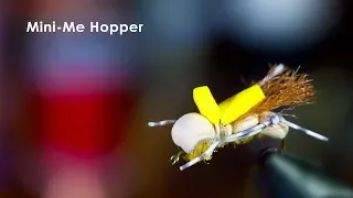 Mini-Me Hopper - Grasshopper Dry Fly - McFly Angler Fly Tying Tutorials