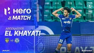 Abdenasser El Khayati - Hero of the Match | Chennaiyin FC 3-1 Jamshedpur FC | MW 7, Hero ISL 2022-23