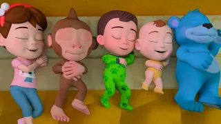 Ten In The Bed Song + MORE Newborn Baby Nursery Rhymes & Kids Songs