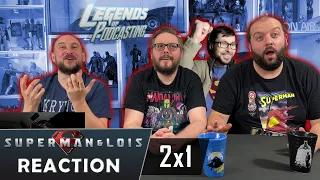 Superman & Lois 2x1 "What Lies Beneath" Reaction | Legends of Podcasting