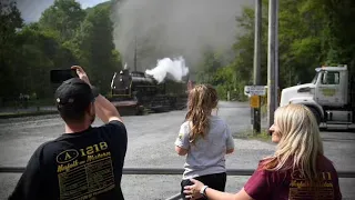 The LOUDEST locomotive ever?....Pennsylvania weekend of STEAM!!