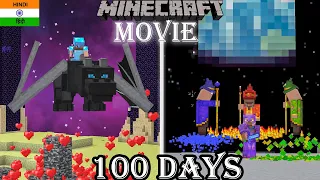 I survived 200 days as a shapeshifter in hardcore Minecraft