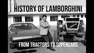 The History of Lamborghini - From Tractors to Supercars (1948-2020)