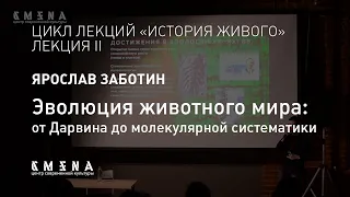 Ярослав Заботин — Эволюция животного мира: от Дарвина до молекулярной систематики