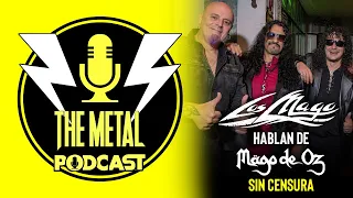 THE METAL PODCAST #1 | Los Mago: José Andrëa, Frank y Carlitos (ex-Mägo De Oz) SIN CENSURA