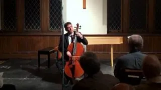 Bach: Suite no. 1 in G major - Ezra Seltzer, baroque cello