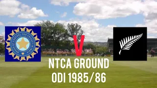 India V New Zealand ODI 1985/86 NTCA Ground Launceston