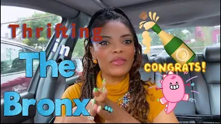 Let’s GO THRIFTING in The BRONX NEW YORK‼️Lots of NEW Inventory 🛍️ Plus I Have GOOD NEWS ‼️🥱