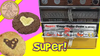 RARE - 1970 Super Easy Bake Oven Baking The Easy Bake Heart Shaped Cookies