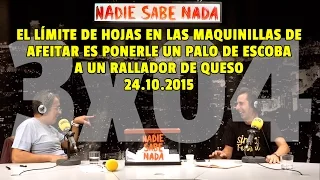 NADIE SABE NADA 3x04 | ¿Dónde está el límite de hojas en una maquinilla de afeitar?