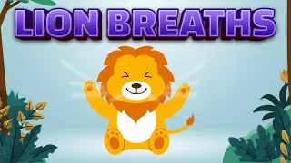 Breathing Exercise for Kids | Improve Lung Capacity| Lion Breathing | Yoga for Kids | Yoga Guppy