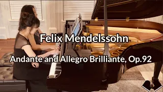 Andante and Allegro Brilliante by Mendelssohn | Piano Four Hands