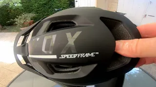 FOX Speedframe PRO Blocked -Noir/// Avec présentations de différents ports de lunettes