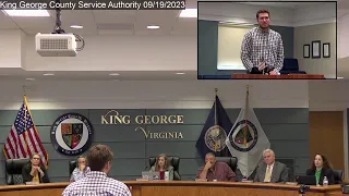 King George County Service Authority 09/19/2023