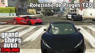 GTA V Online: Rolezinho de Progen T20 subindo Monte Chiliad