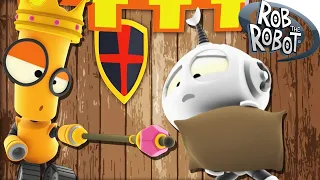 Learn Medieval History! Orbit's A King For a Day! 🗡️ | Rob The Robot | Preschool Learning