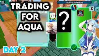 Trading to Aqua Day 2 | ASTD Roblox (Trading Compilation Video)