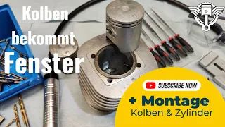 Simson Tuning Motor Kolben Fenster Fräsen!!! Boostports!!  Was bringt das? Was ist ihre Funktion?