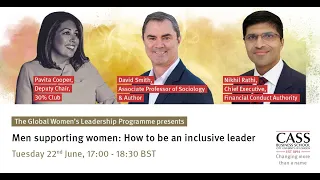 Men supporting women: How to be an inclusive leader │Global Women's Leadership Programme #GWLP
