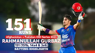 Rahmanullah Gurbaz's Incredible Century vs Pakistan | AfghanAtalan's BD Specials | ACB