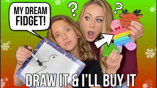 I'LL BUY WHATEVER YOU CAN DRAW CHRISTMAS FIDGET CHALLENGE! 🤑🤯🎅🏼