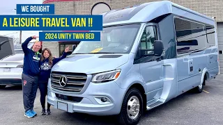 Leisure Travel Van 2024 | Unity Twin Bed | Pick Up Day | Season 1| Ep.1