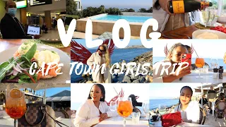 TRAVEL VLOG: GIRLS TRIP PART 1 | CAPE TOWN ✈️🌈🥂