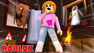 Roblox Granny's House With Molly And Daisy!