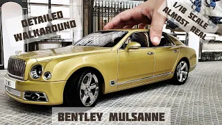 Realistic Replica of Bentley Mulsanne Speed |1/18 Scale DiecastModel by AlmostReal | Diorama| Review