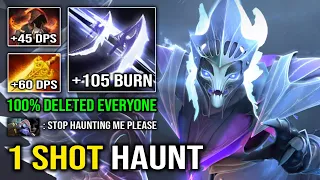 WTF 1 Shot Everyone +105 Cloak Flame Radiance Burn DPS Max Effect 1v5 Spectre Hard Carry Dota 2