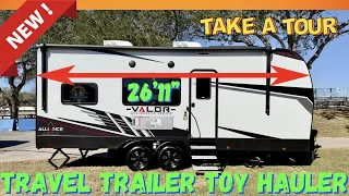 BEST New Travel Trailer Toy Hauler / Alliance Valor 21T15 All Access / RV Tour