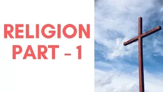 Sociology for UPSC || IAS : Religion - PART 1 - Lecture 84