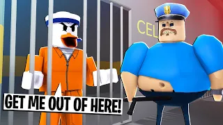 Can Donald Ducc ESCAPES Barry's Prison Run? (Roblox)