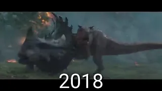 Evolução do Carnotauro (2000-2020) Dinossauro world