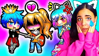 The PRINCE That Fell In Love With a POOR Girl 💔 Gacha Life Mini Movie Sad Love Story Reaction
