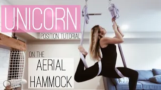 Unicorn Beginner Position Tutorial on Aerial Hammock | Aerial Coco