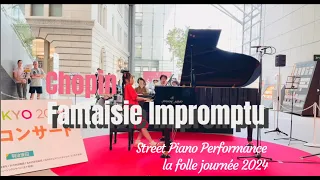 Street Piano (Age 10) _ Chopin Fantaisie Impromptu Op.66