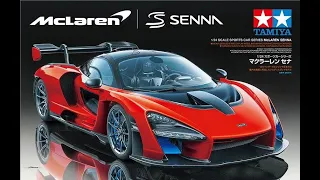 Сборка набора McLaren Senna Tamiya 1:24 Часть 1